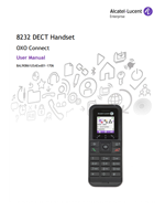 Picture of the  Alcatel-Lucent 8232 DECT Handset User Manual
