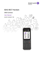 Picture of the  Alcatel-Lucent 8242 DECT Handset User Manual