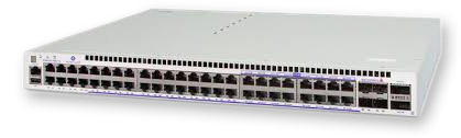 Picture of the OmniSwitch 6560 stackable ethernet LAN switch