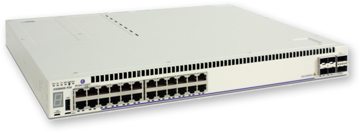 Picture of the OmniSwitch 6860 stackable LAN ethernet switch