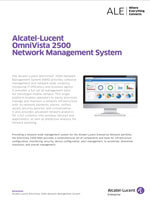 The Alcatel-Lucent OmniVista Network Management brochure.
