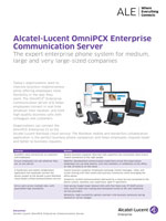 Picture of the Alcatel-Lucent OmniPCX Enterprise Brochure
