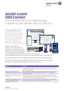 Picture of the Alcatel-Lucent OXO Connect Brochure