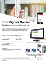 The ICON Signals Monitor brochure.