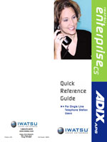 The Iwatsu Single Line Telephone Quick Reference Guide