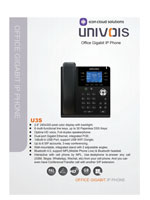 The UniVois U3S IP Phone brochure.