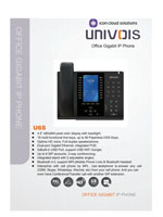 The UniVois U6S IP Phone brochure.